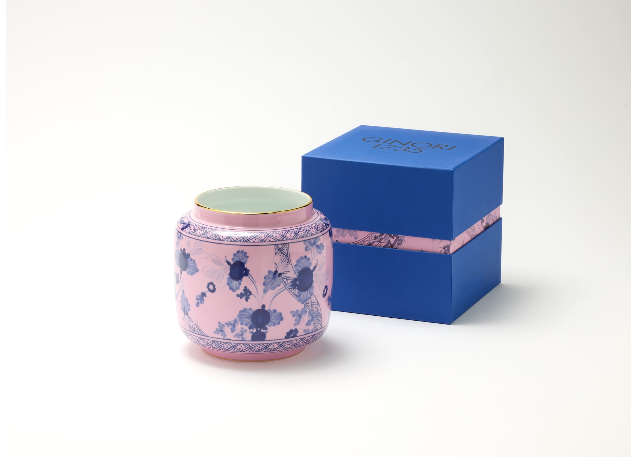 keigo okazaki / peace of blue アンビエントハウス CANDLEHOLDER VASE | GINORI 1735